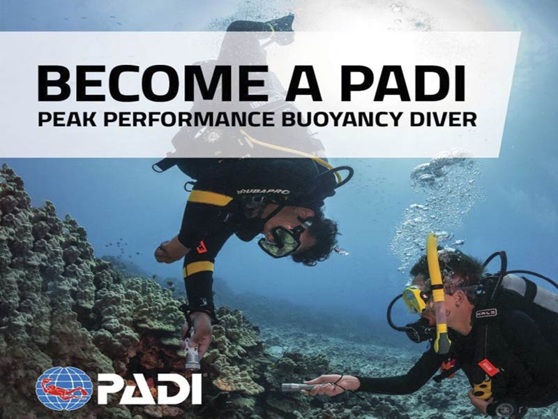 PADI Buoyancy Control Course