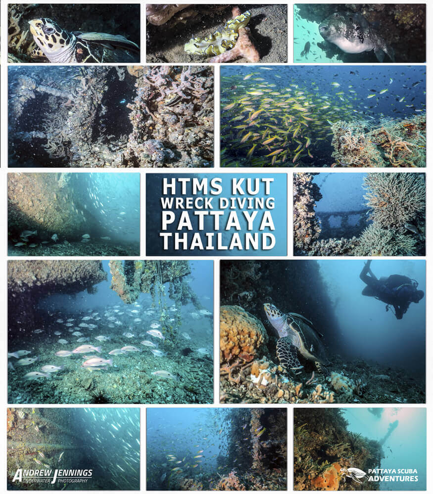 HTMS KUT WRECK DIVING EAST THAILAND
