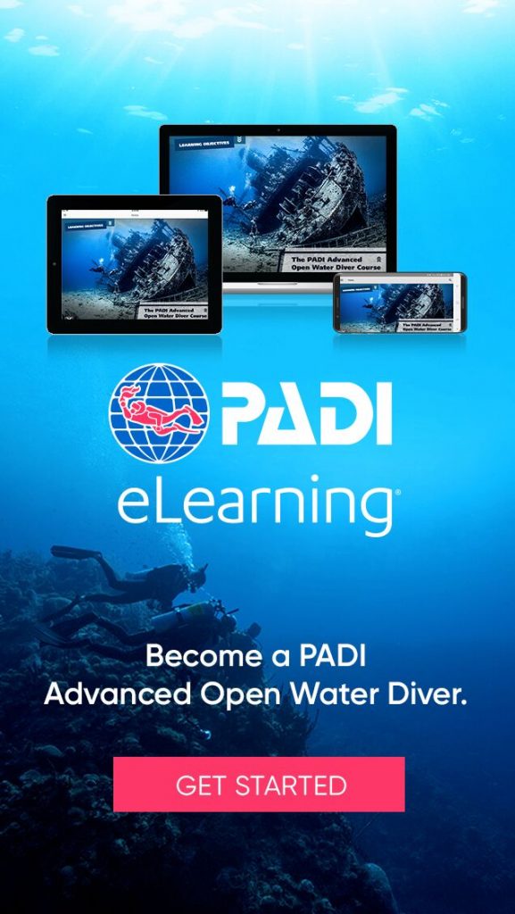 PADI Advanced Open Water Diver elearning Dive Center