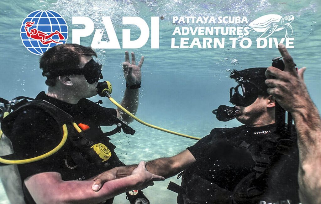 PADI Learn To Dive in Thailand Pattaya Scuba Adventures
