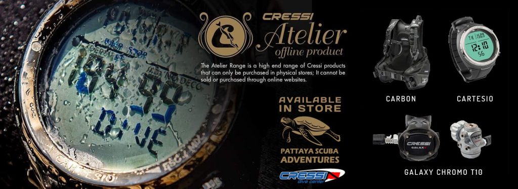 Cressi atelier dive equipment Pattaya-Thailand