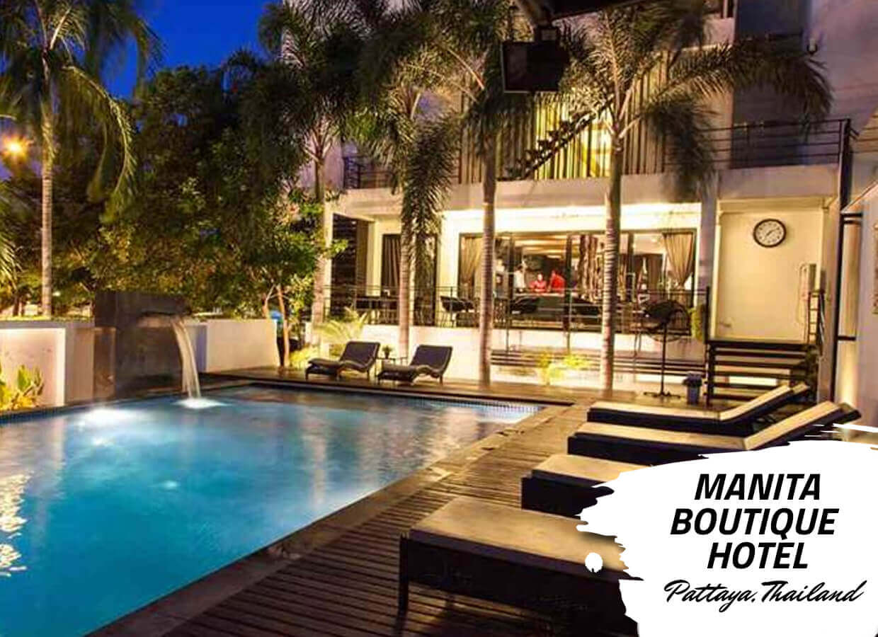 Pattaya garden apartments boutique hotel thailand