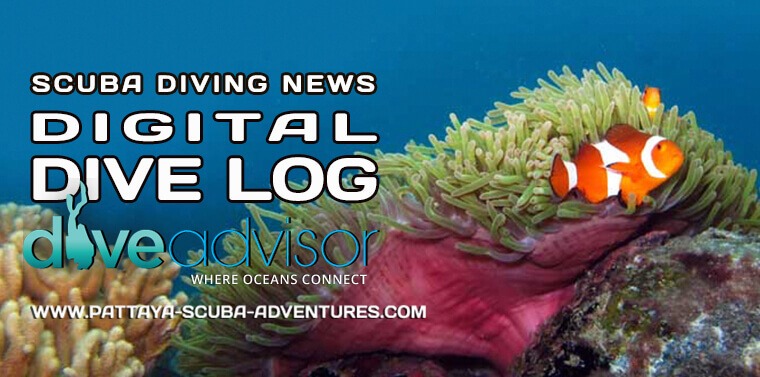 Diveadvisor Digital Diver Log Book