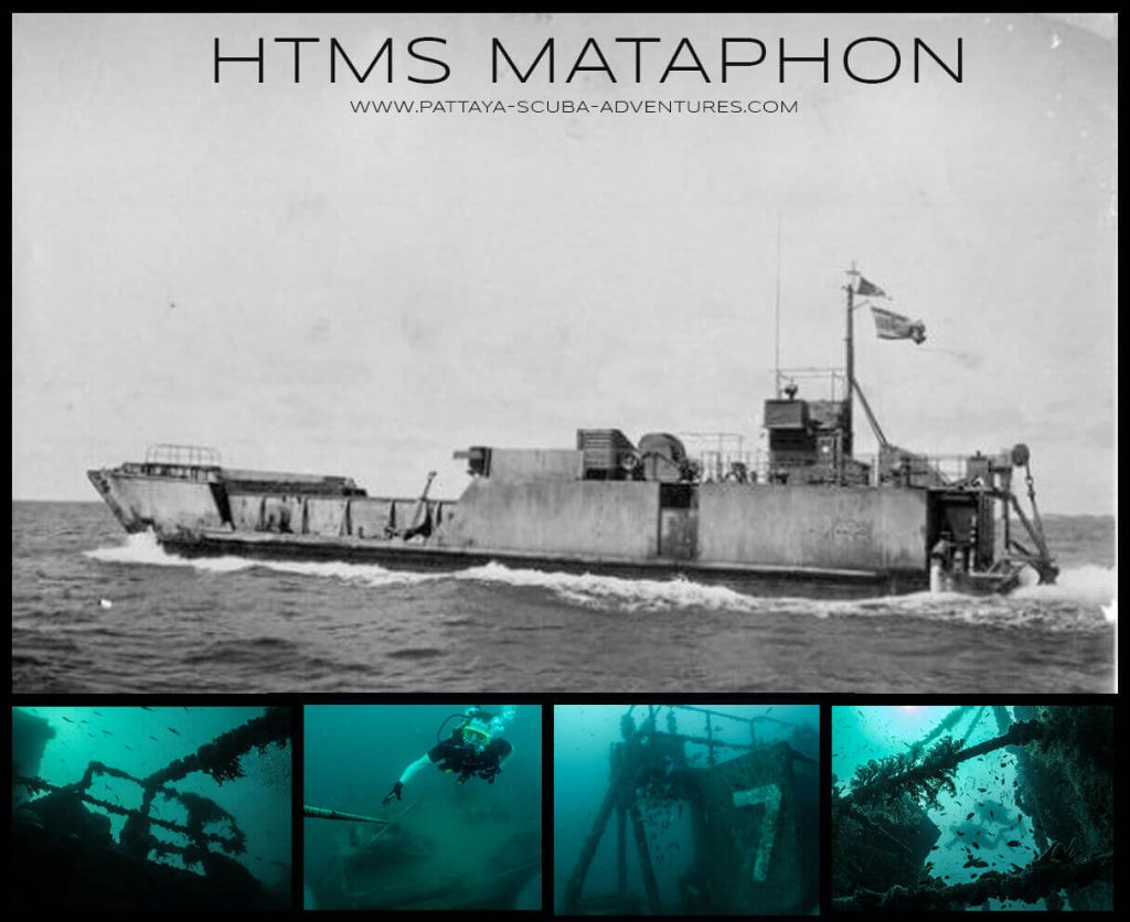 HTMS MATAPHON WRECK DIVING IN PATTAYA