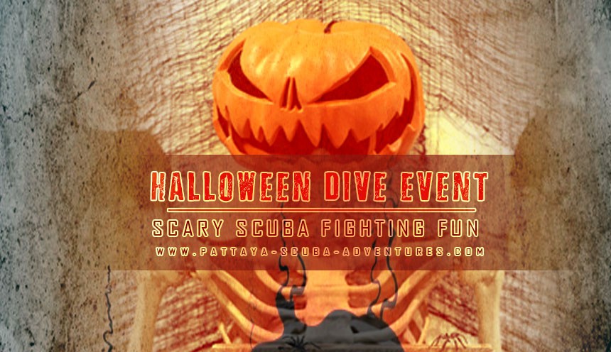 Fun Halloween dive event Pattaya