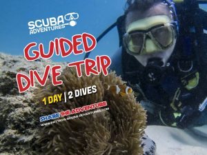 Guided scuba diving boat trip in Pattaya Thailand Scuba Adventures