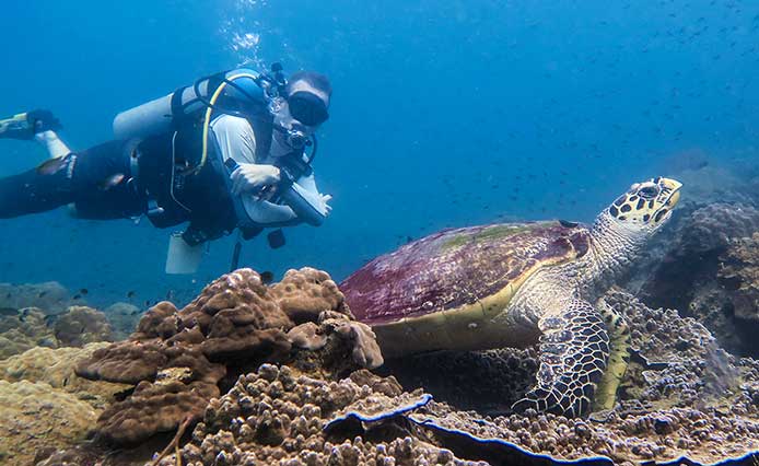 Thailand Scuba diving in Pattaya