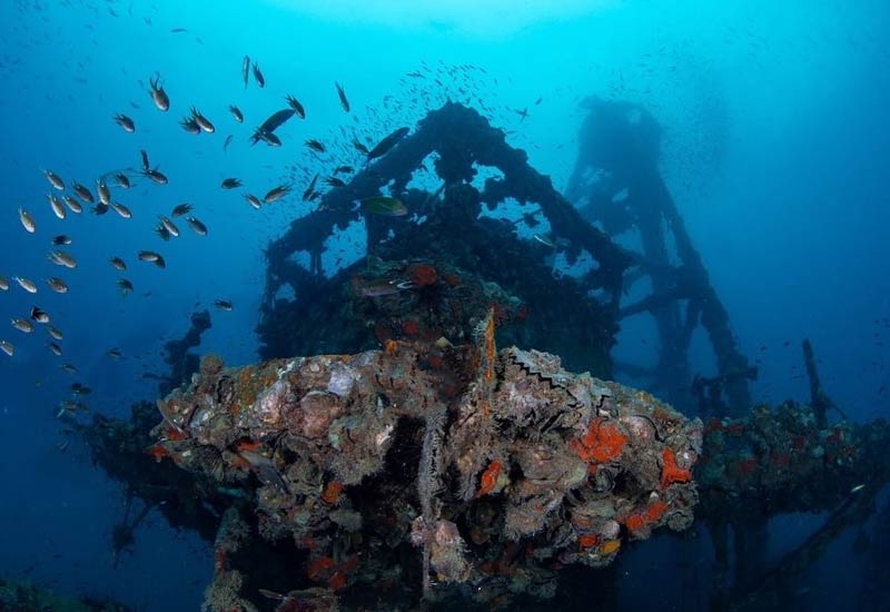 HTMS Chang Best Wreck Dive Thailand