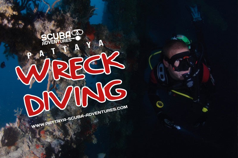 Pattaya wreck diving Thailand scuba