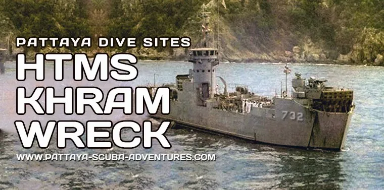 THE KHRAM Wreck Pattaya Thailand LSM-1-